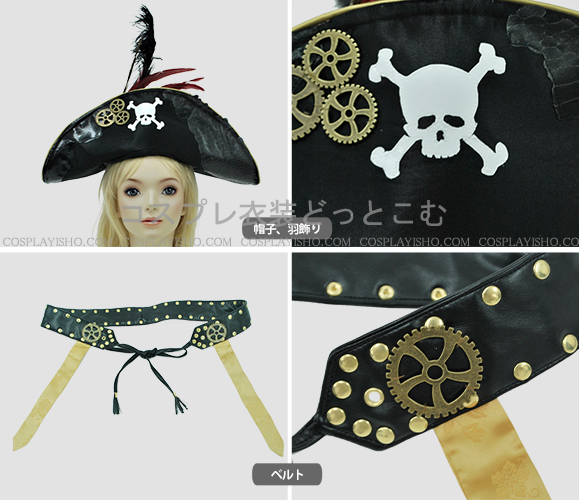 VAMPS(ヴァンプス)HYDE(HALLOWEEN PARTY 2014 女海賊衣装)