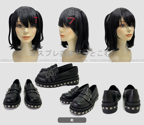 にじさんじ ましろ爻 コスプレ衣装【フルセット】 ましろ爻のコスプレセットMサイズにじさんじ